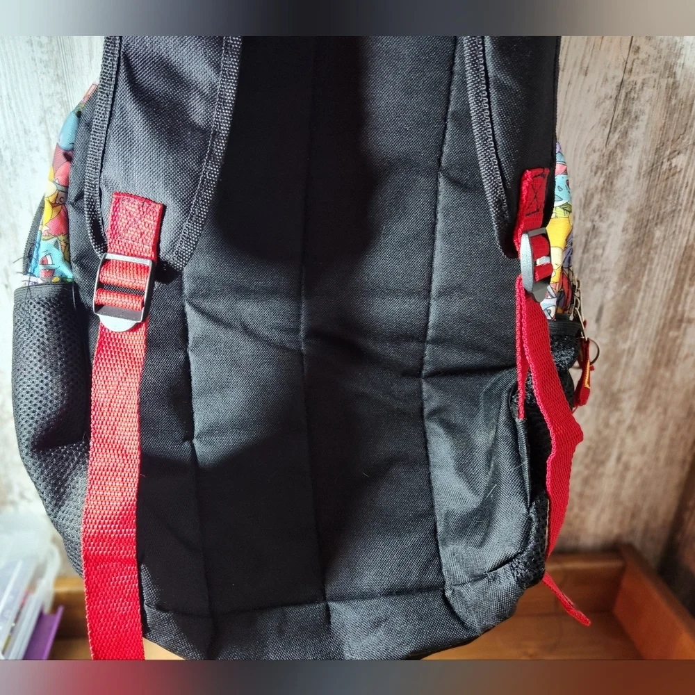 Pokemon Gotta Catch Them All Colorful Character Kids Backpack School Bag